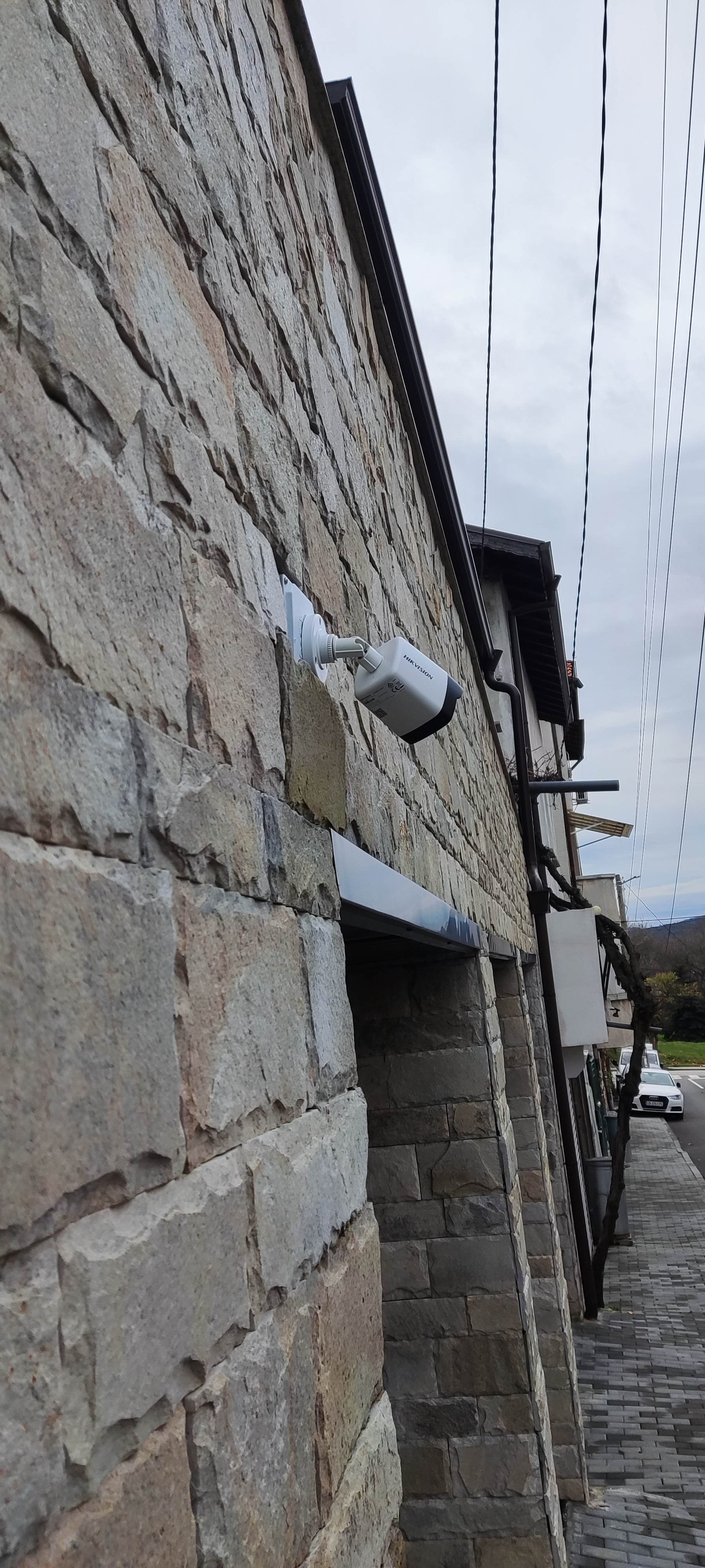 PoE камера инсталация